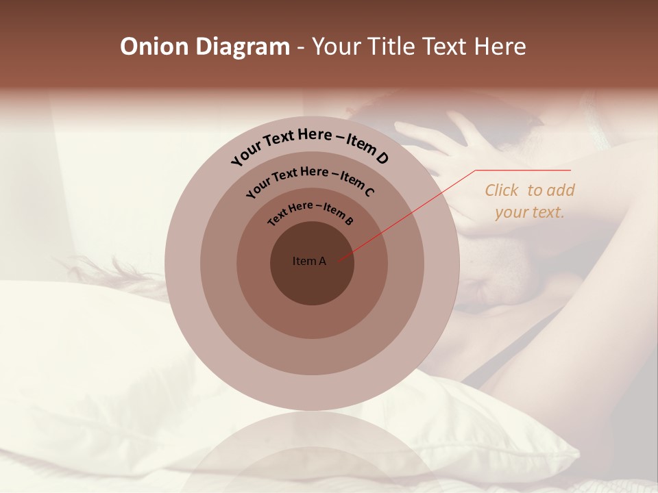 Yellow Sensual Man PowerPoint Template