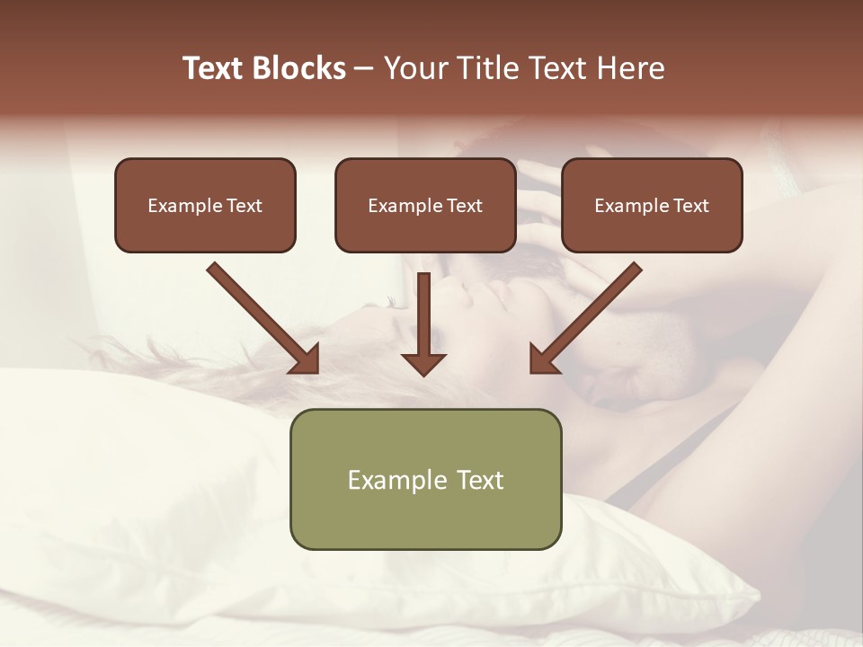 Yellow Sensual Man PowerPoint Template