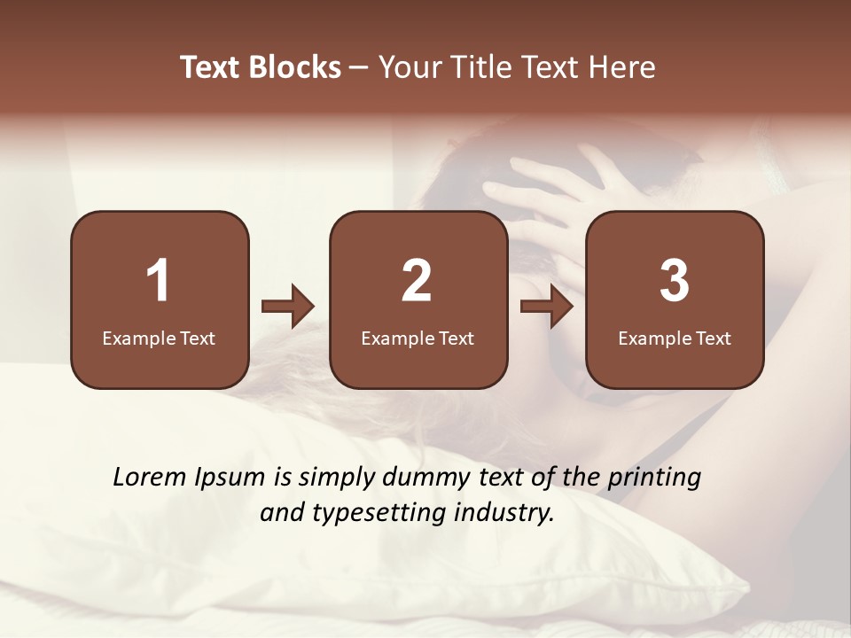 Yellow Sensual Man PowerPoint Template