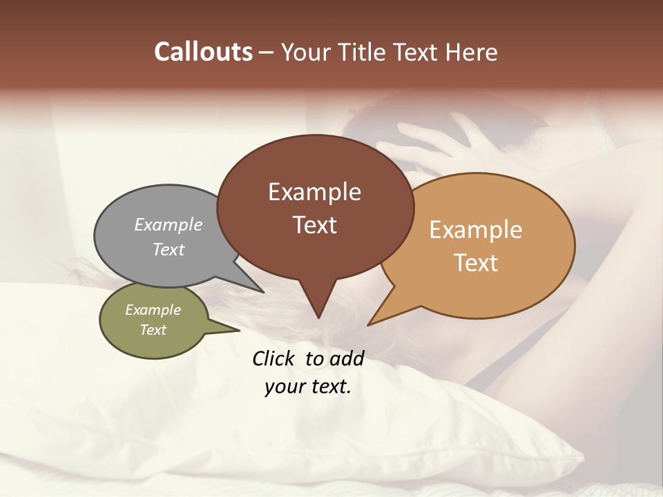 Yellow Sensual Man PowerPoint Template