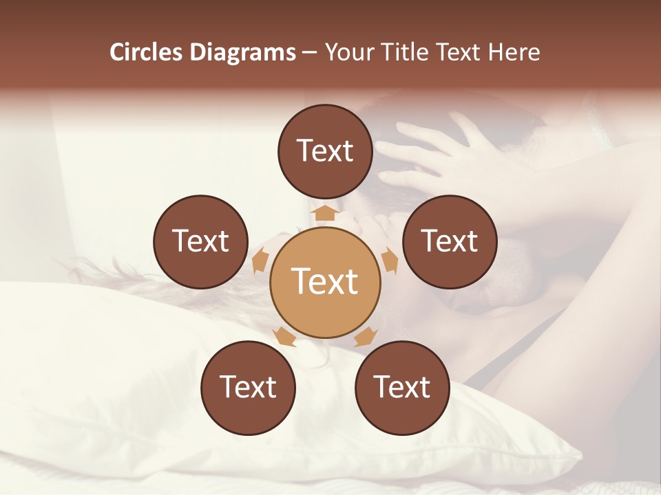 Yellow Sensual Man PowerPoint Template