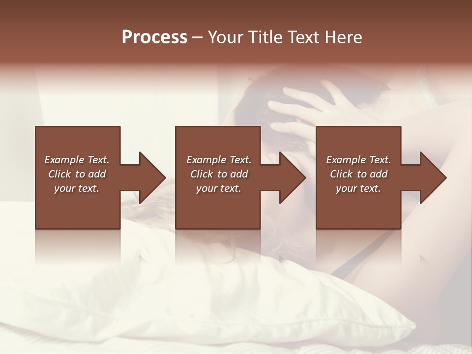 Yellow Sensual Man PowerPoint Template