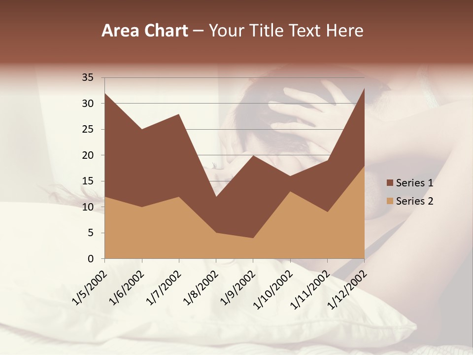 Yellow Sensual Man PowerPoint Template