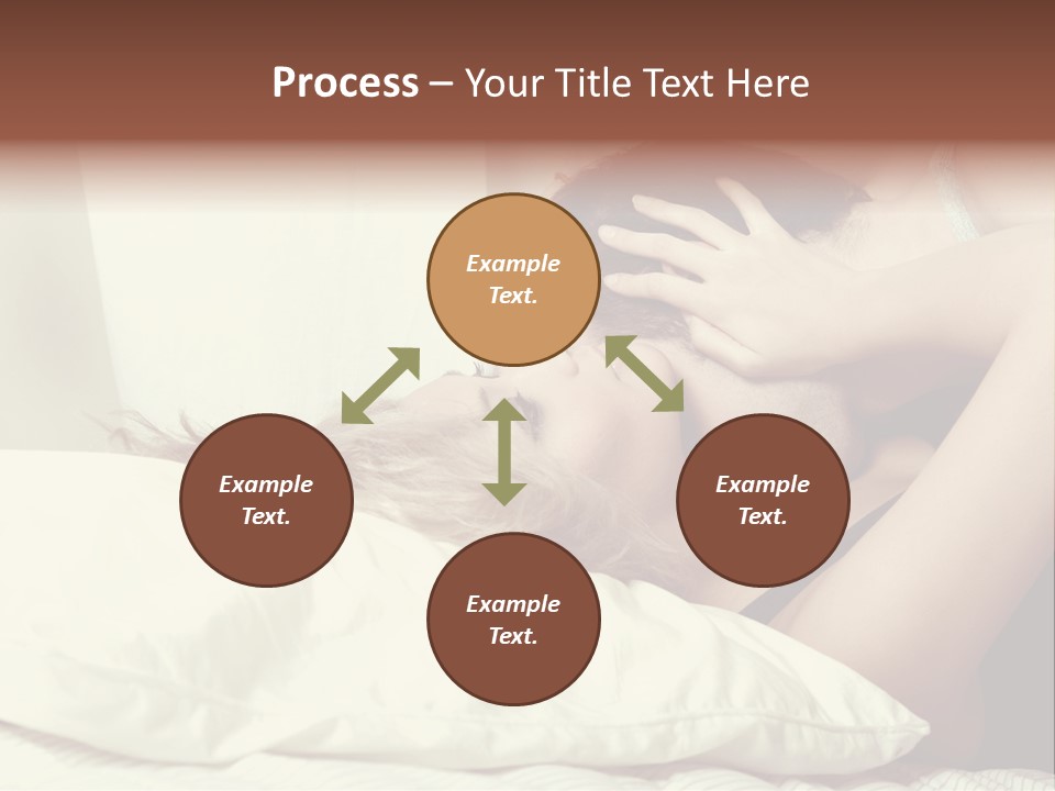 Yellow Sensual Man PowerPoint Template