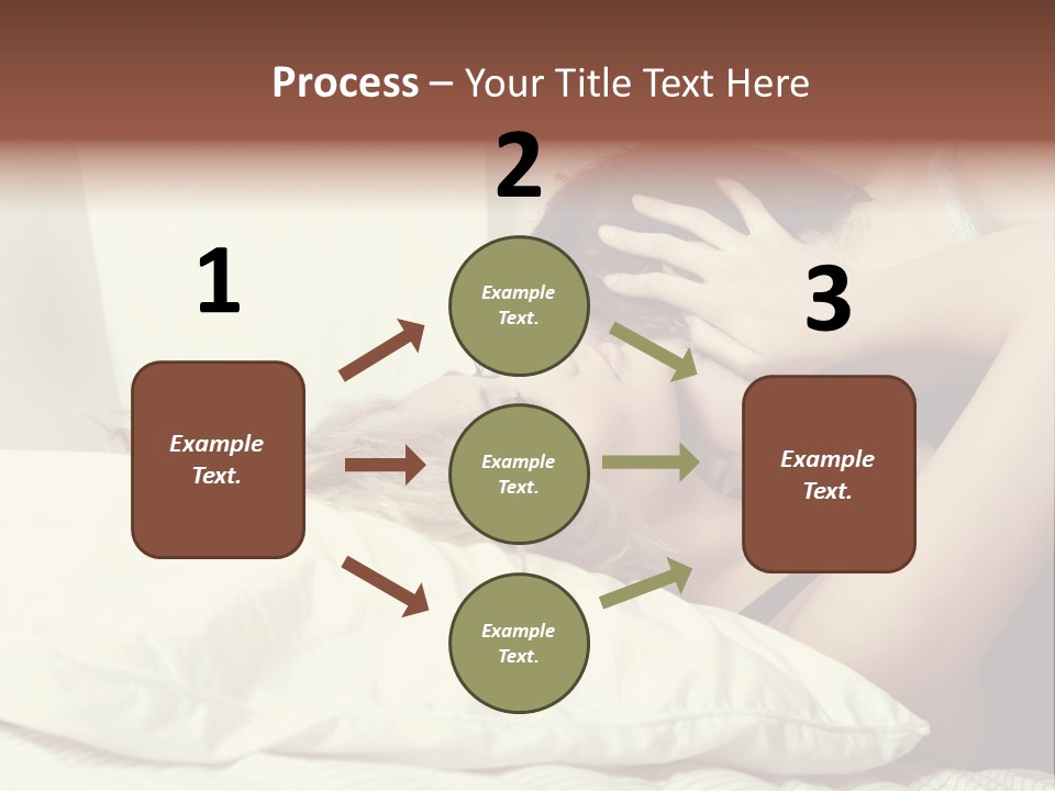 Yellow Sensual Man PowerPoint Template