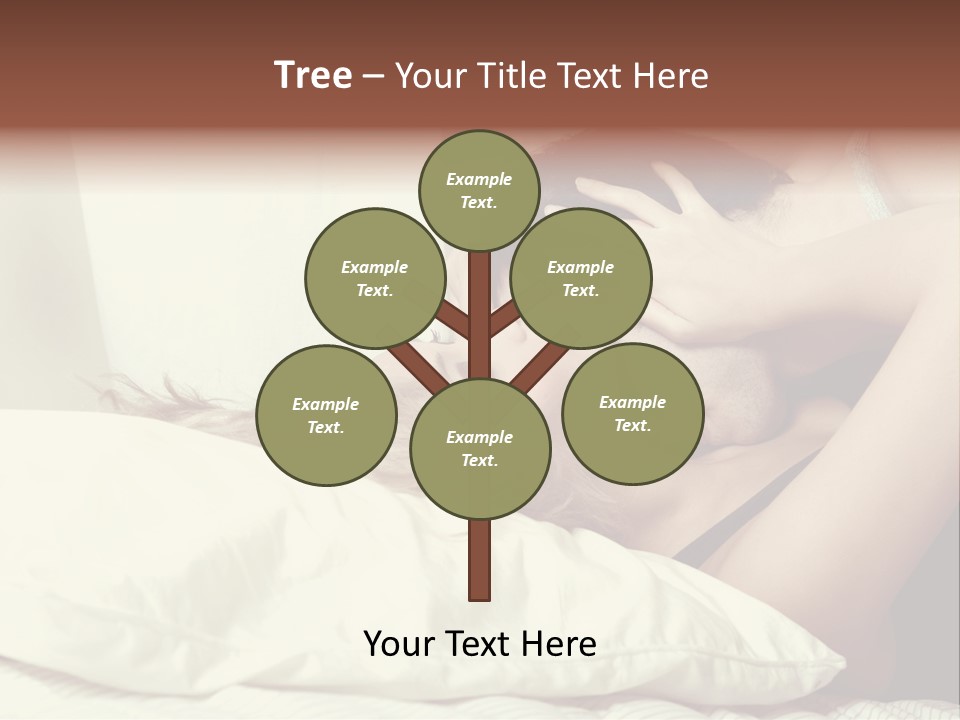 Yellow Sensual Man PowerPoint Template