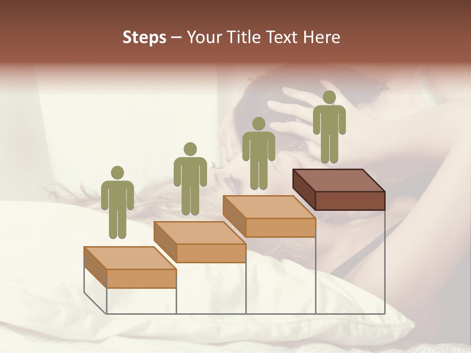 Yellow Sensual Man PowerPoint Template