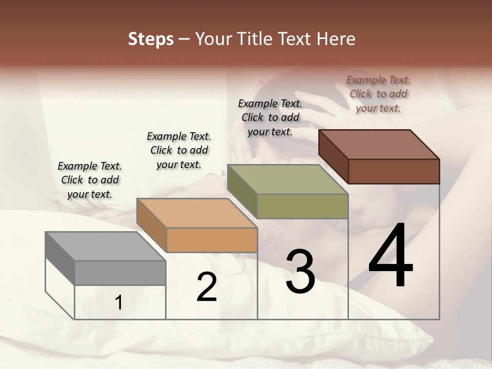 Yellow Sensual Man PowerPoint Template