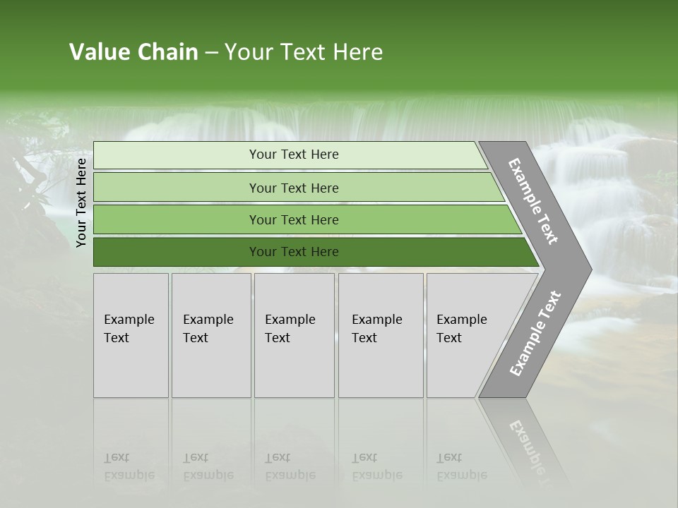Park Stream Creek PowerPoint Template