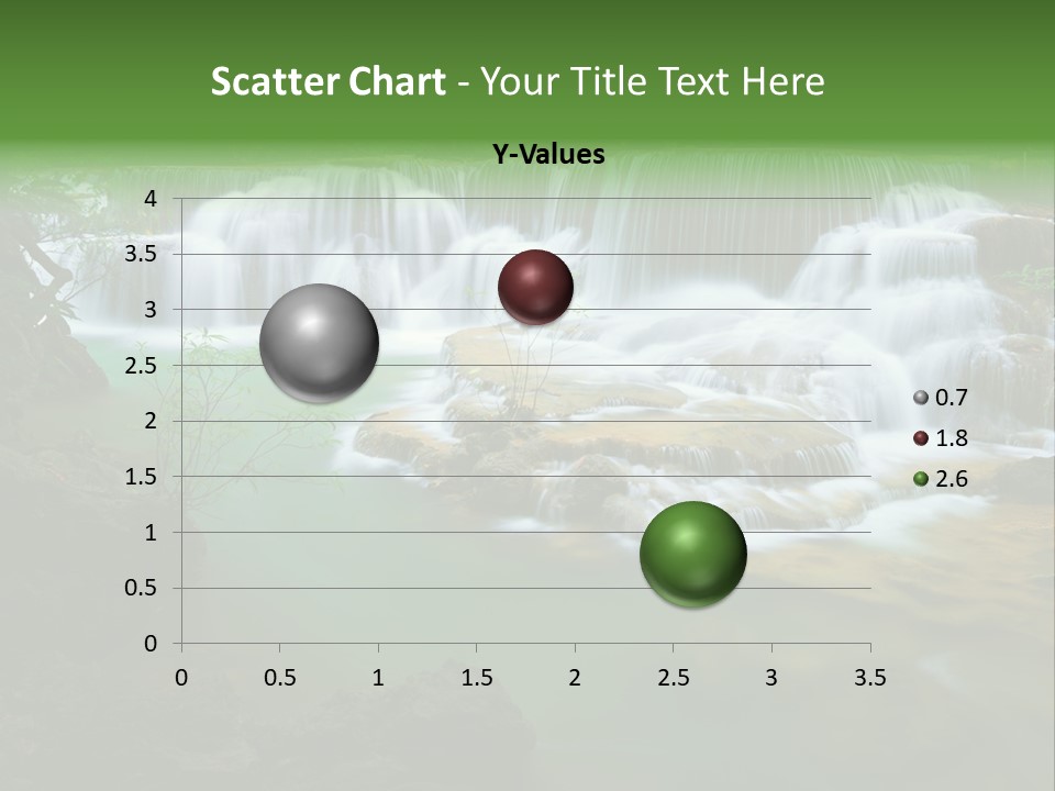 Park Stream Creek PowerPoint Template