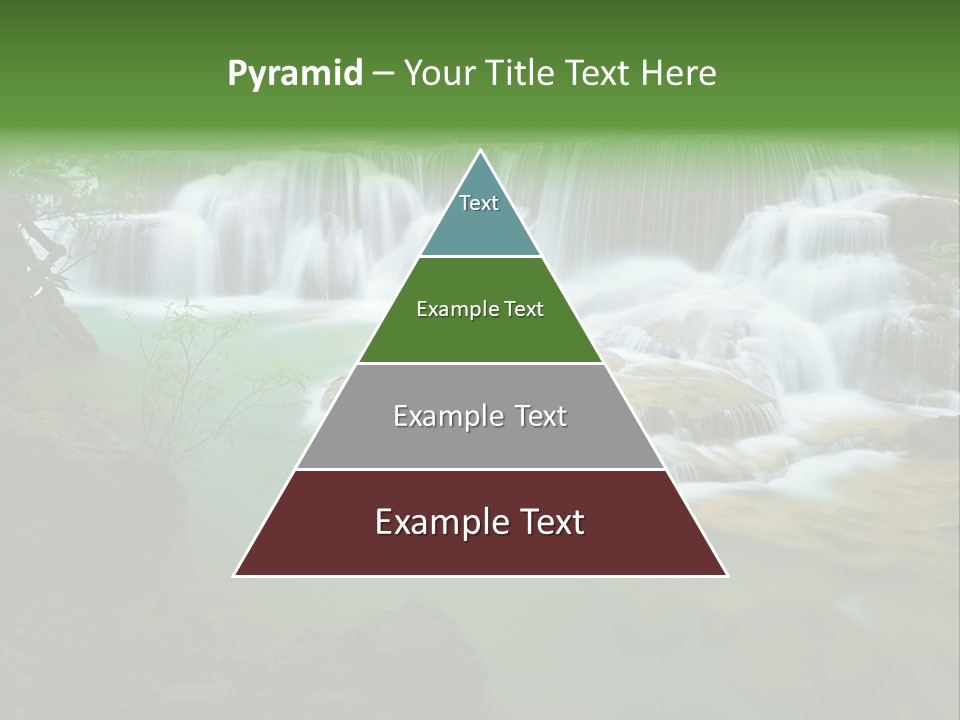 Park Stream Creek PowerPoint Template