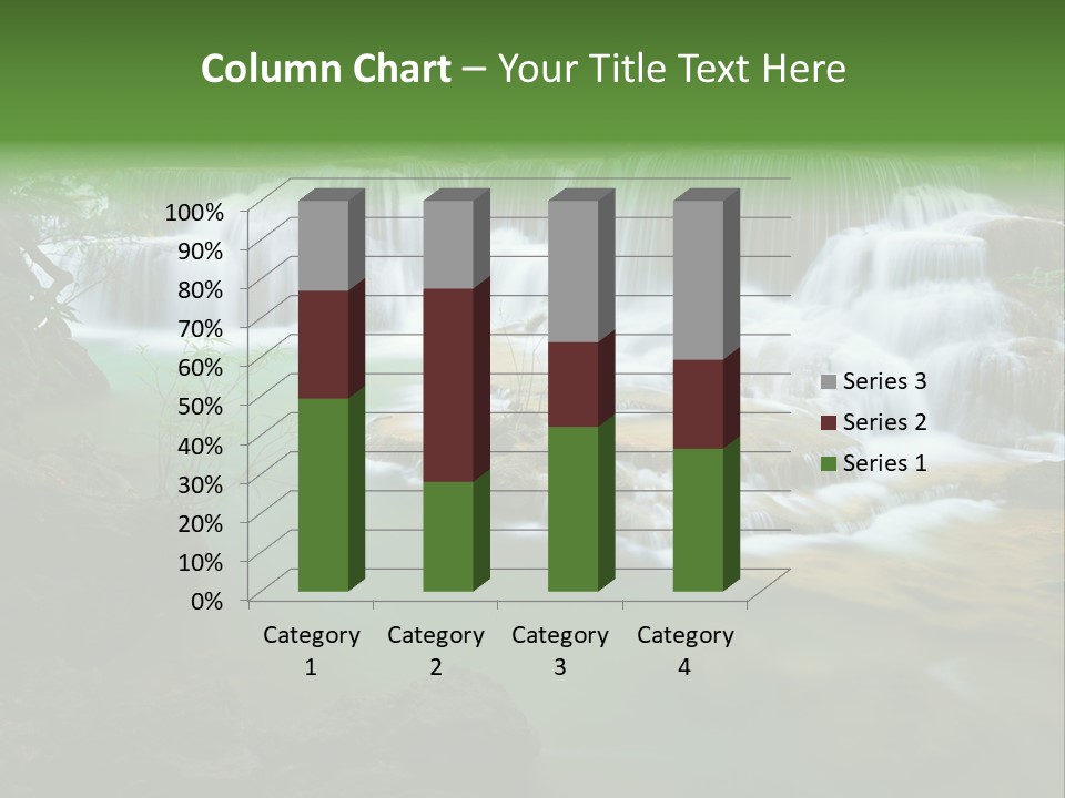 Park Stream Creek PowerPoint Template