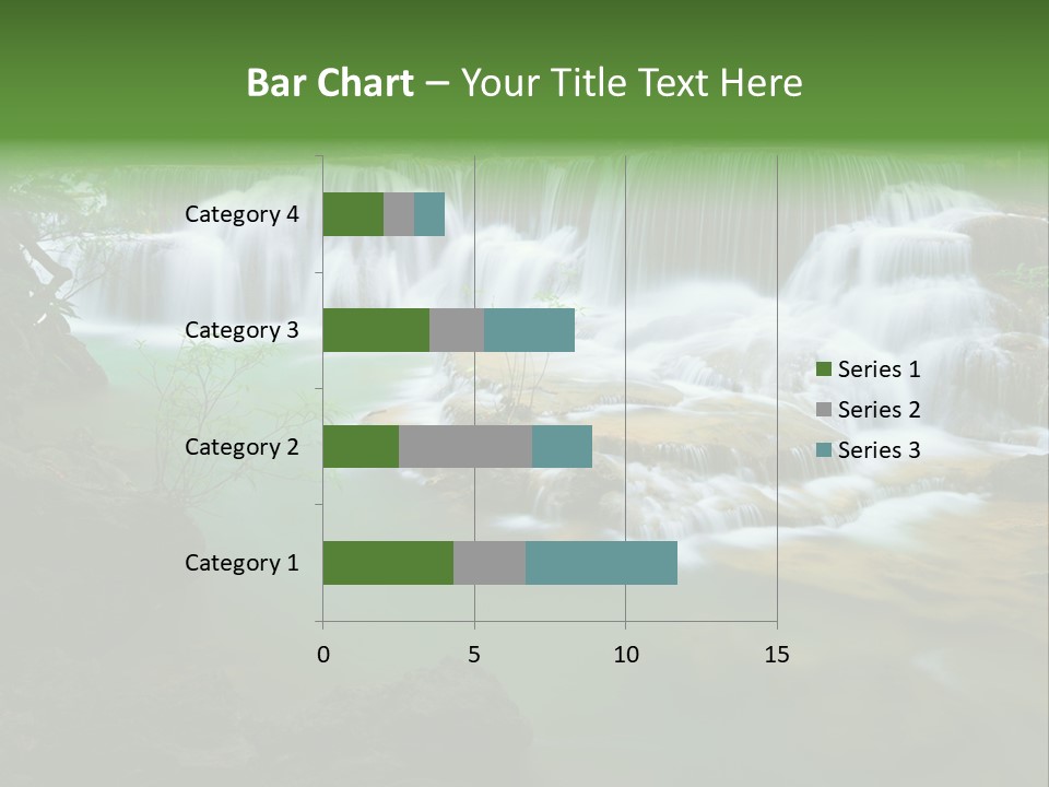 Park Stream Creek PowerPoint Template