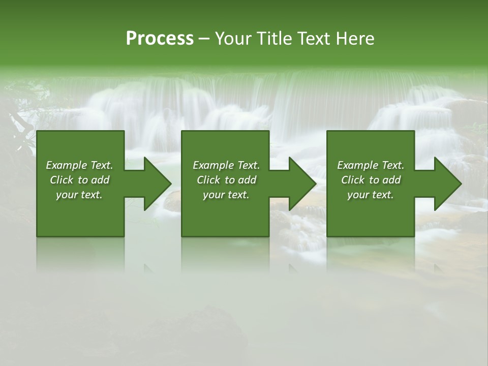 Park Stream Creek PowerPoint Template