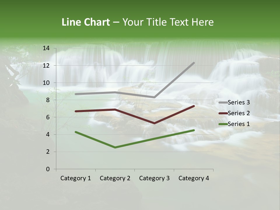 Park Stream Creek PowerPoint Template