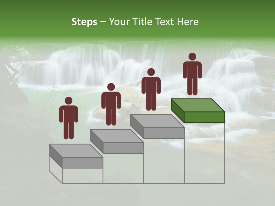 Park Stream Creek PowerPoint Template