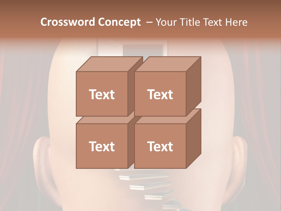 Human Entrance Person PowerPoint Template
