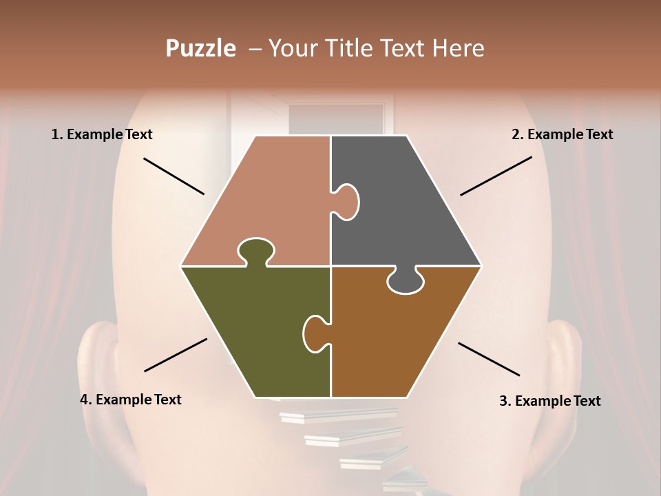 Human Entrance Person PowerPoint Template