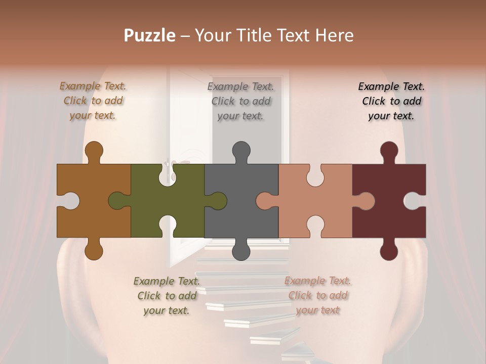 Human Entrance Person PowerPoint Template