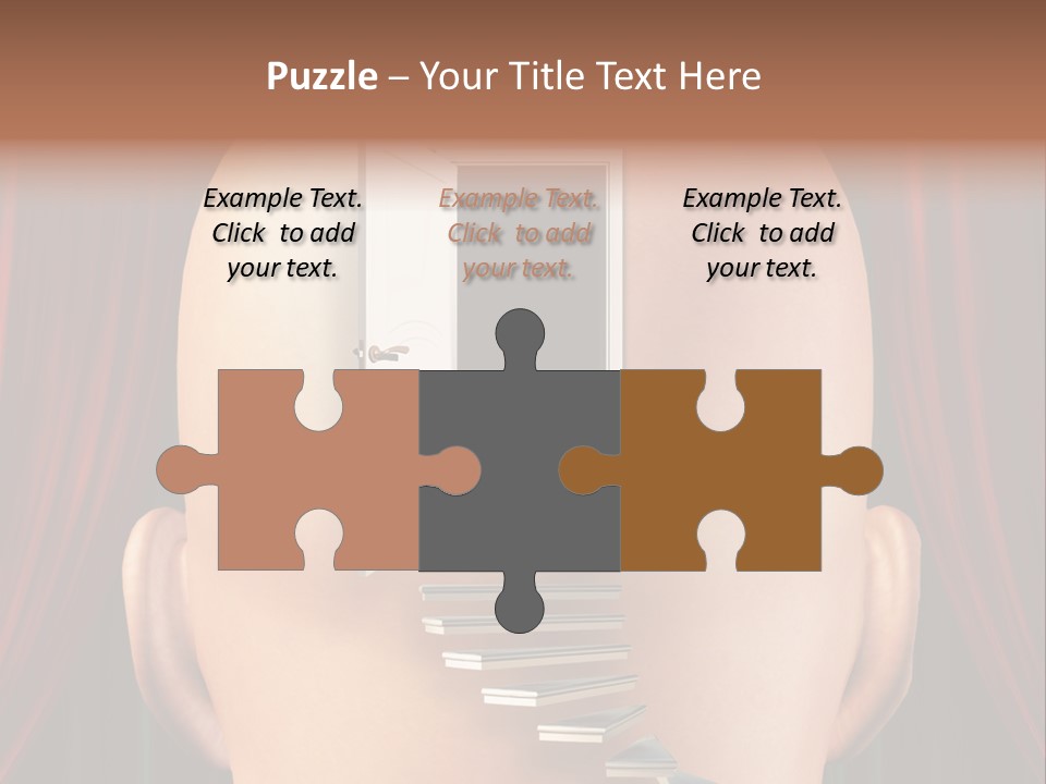 Human Entrance Person PowerPoint Template