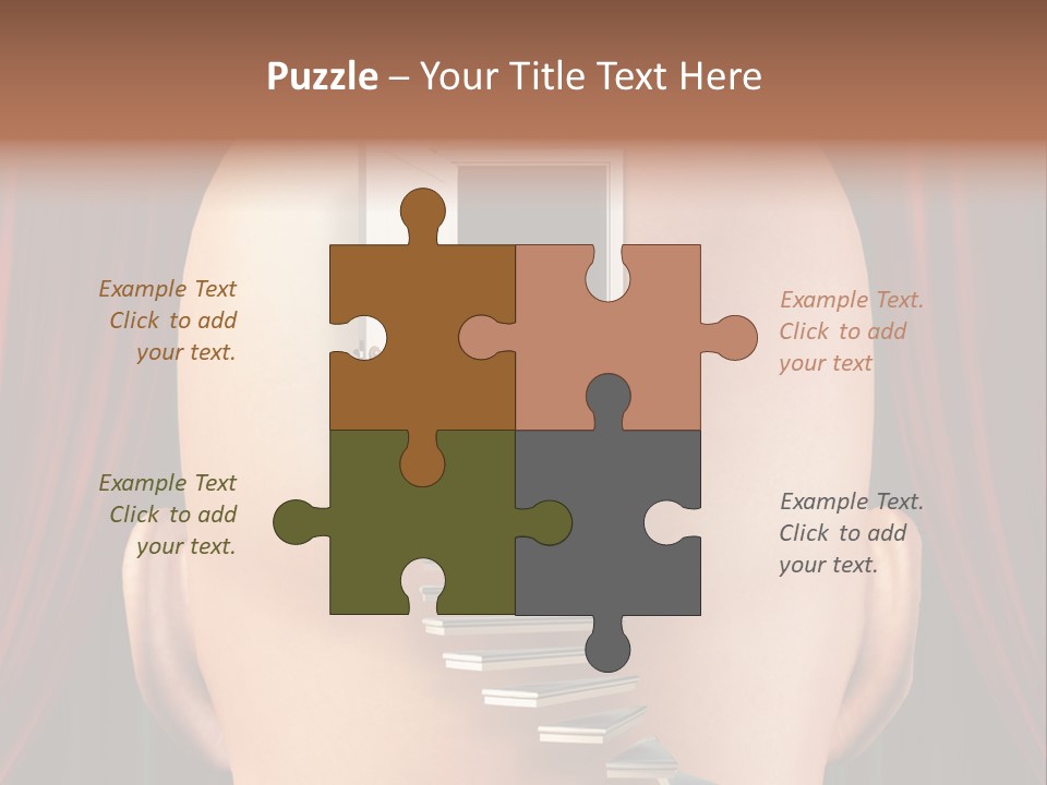 Human Entrance Person PowerPoint Template