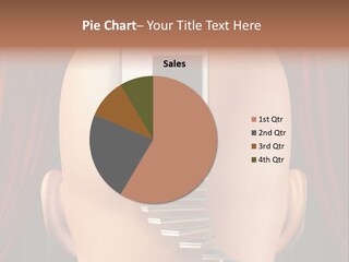 Human Entrance Person PowerPoint Template