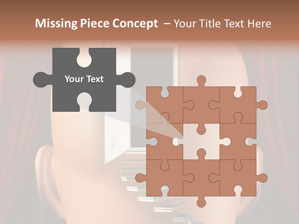 Human Entrance Person PowerPoint Template