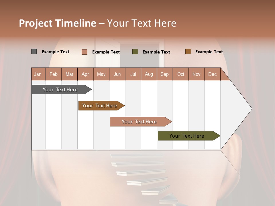 Human Entrance Person PowerPoint Template