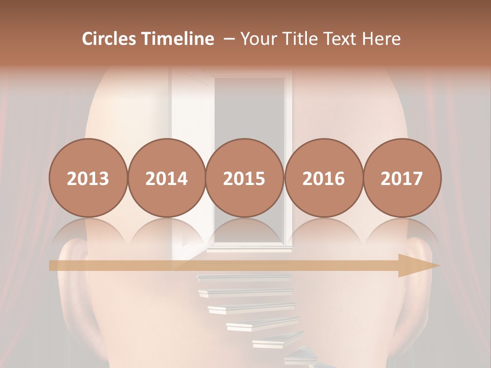 Human Entrance Person PowerPoint Template