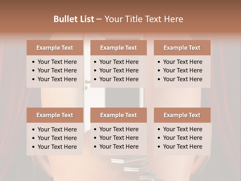 Human Entrance Person PowerPoint Template