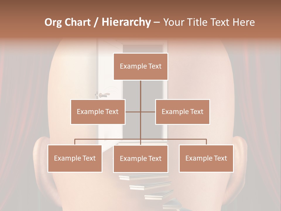 Human Entrance Person PowerPoint Template