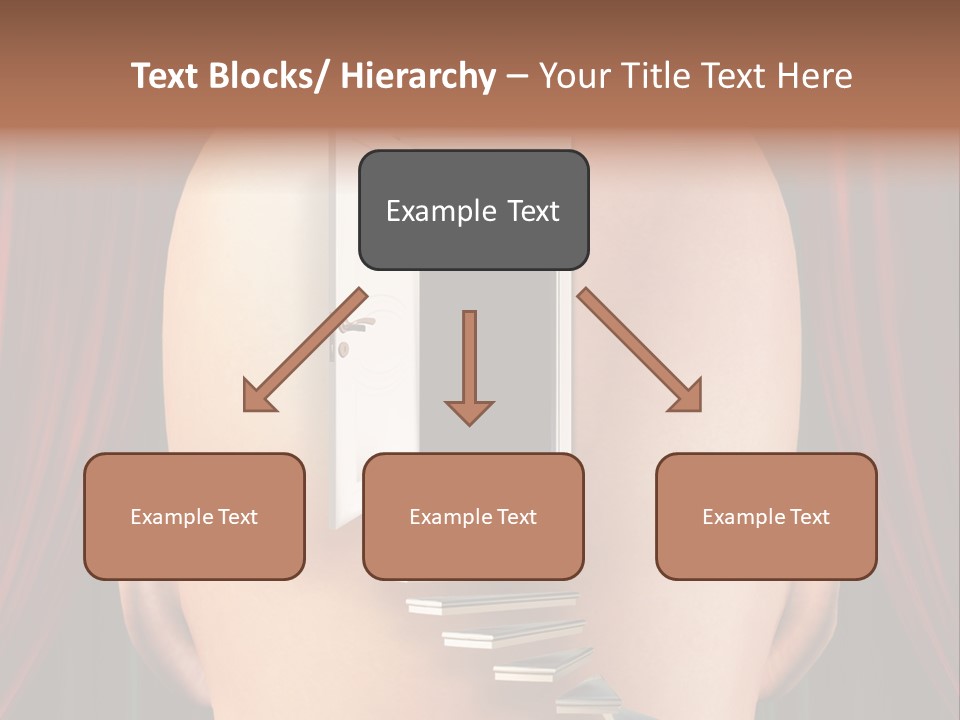 Human Entrance Person PowerPoint Template