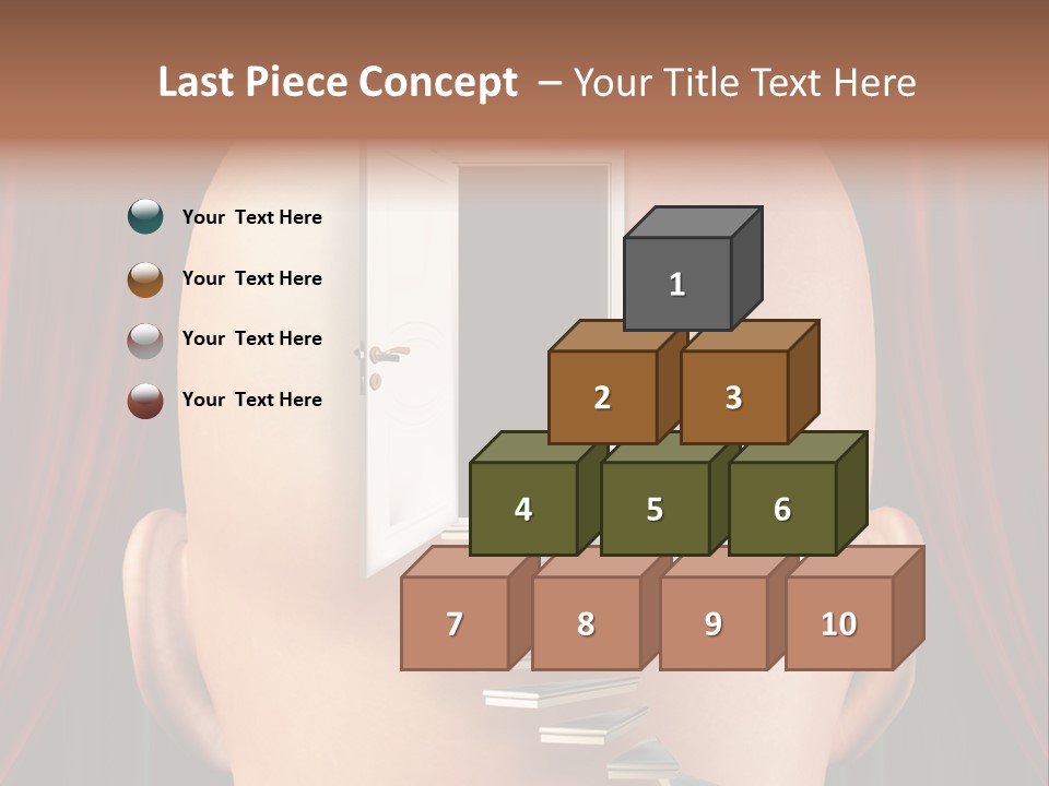 Human Entrance Person PowerPoint Template