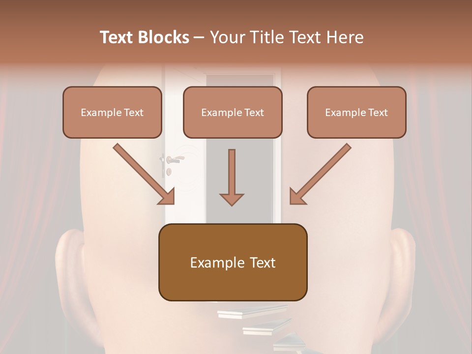 Human Entrance Person PowerPoint Template