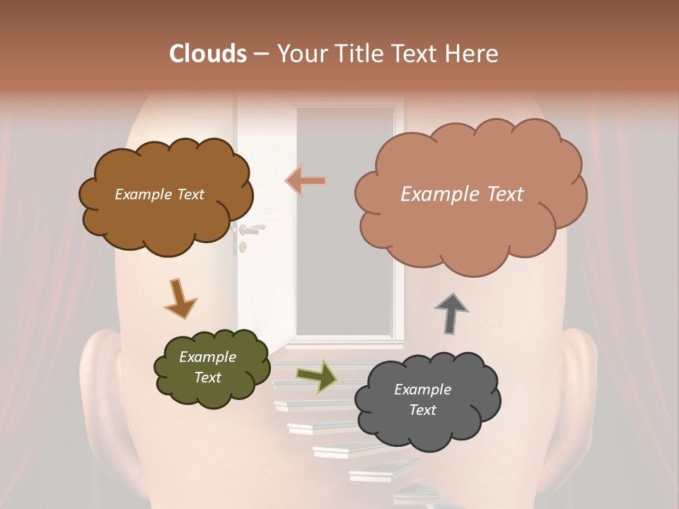 Human Entrance Person PowerPoint Template