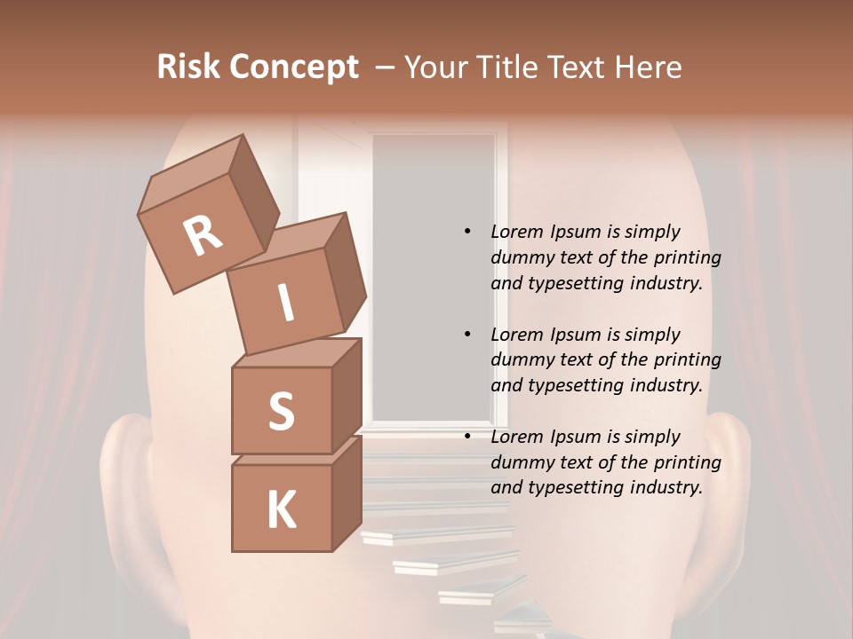 Human Entrance Person PowerPoint Template