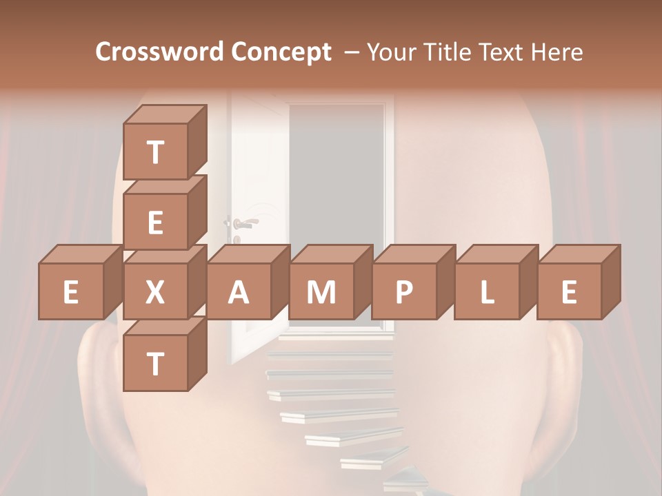 Human Entrance Person PowerPoint Template