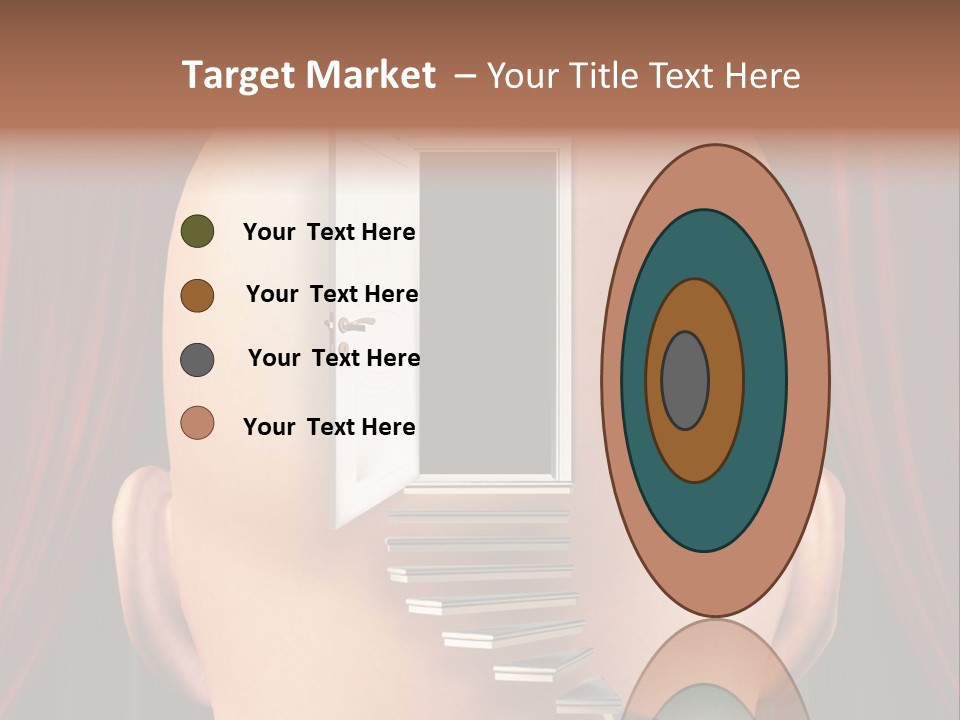 Human Entrance Person PowerPoint Template