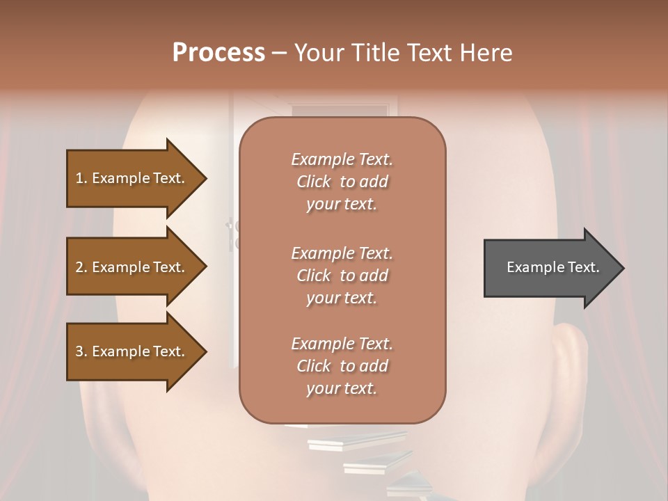 Human Entrance Person PowerPoint Template