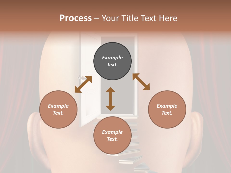Human Entrance Person PowerPoint Template