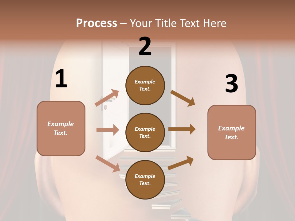 Human Entrance Person PowerPoint Template