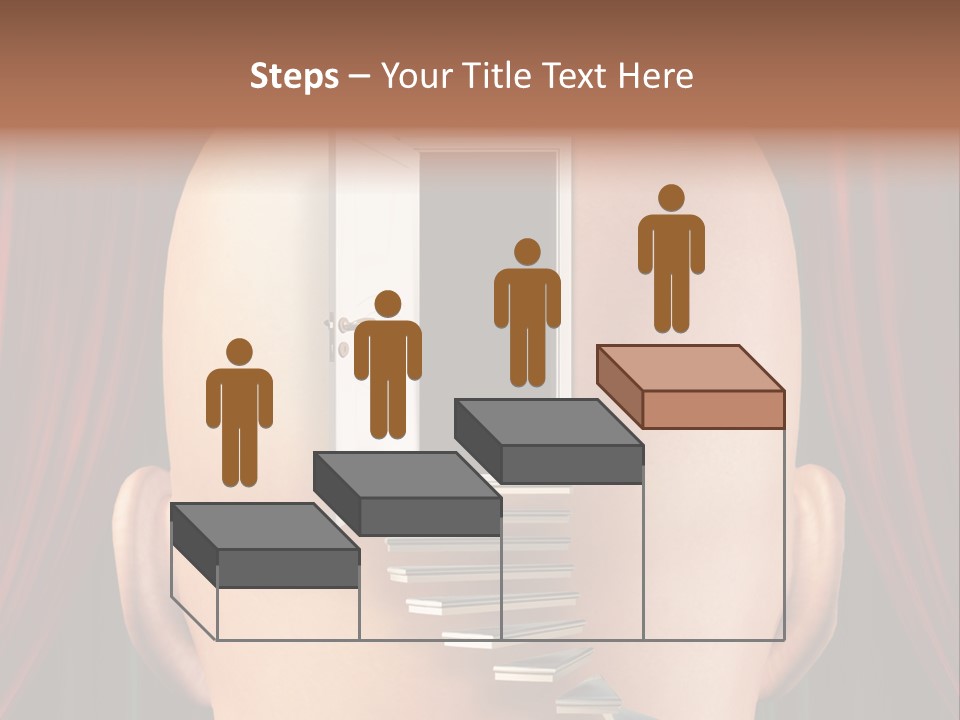 Human Entrance Person PowerPoint Template