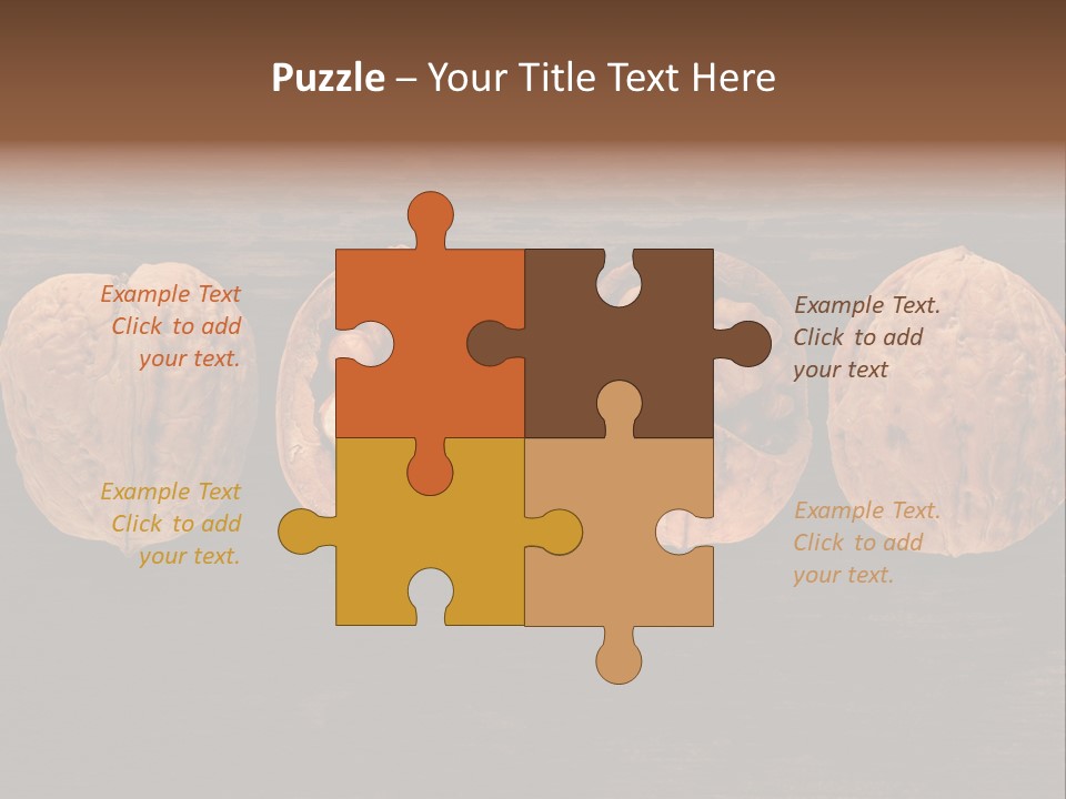 Composition Traditional Half PowerPoint Template