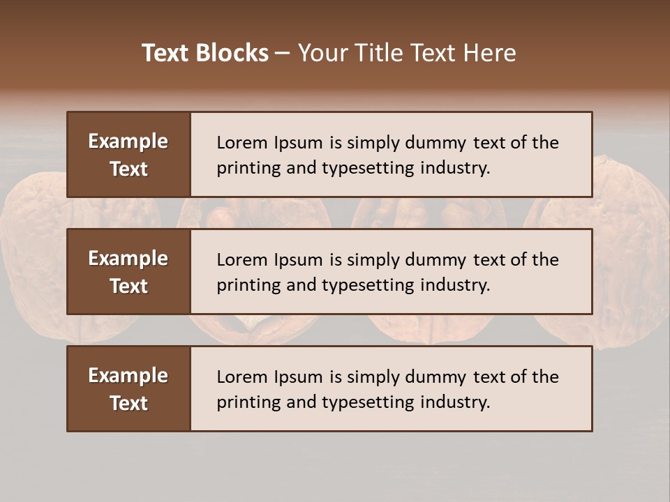 Composition Traditional Half PowerPoint Template
