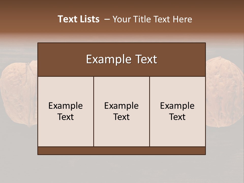 Composition Traditional Half PowerPoint Template