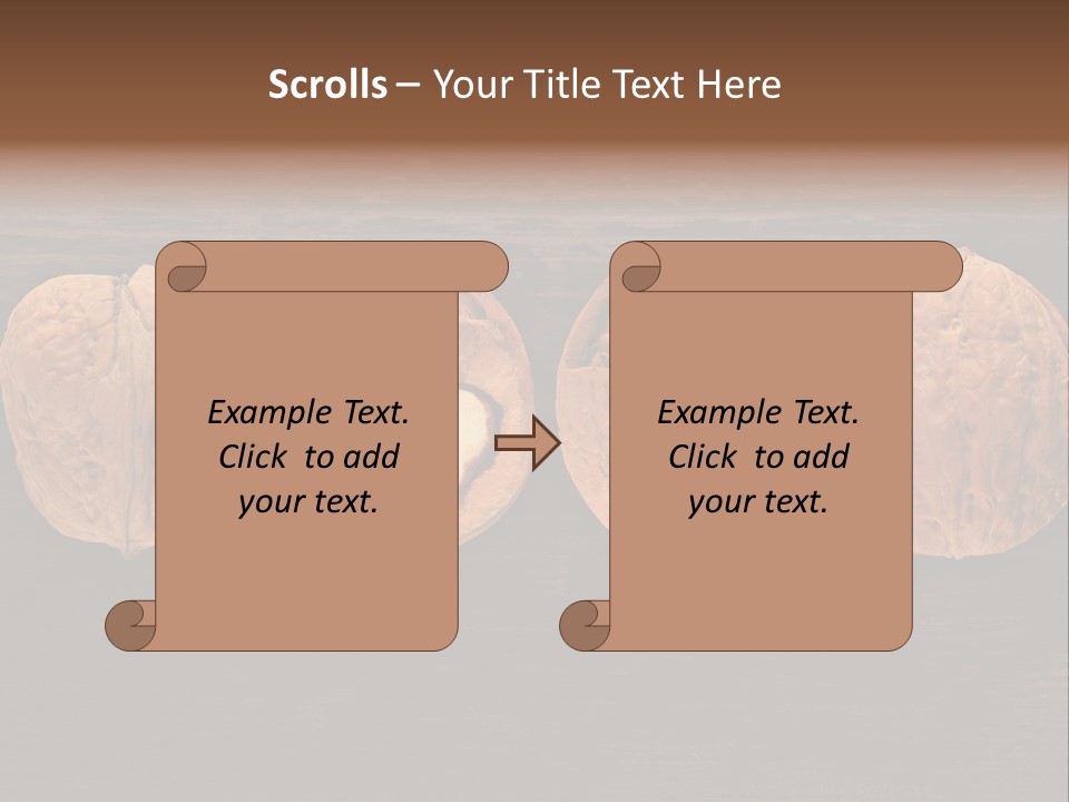 Composition Traditional Half PowerPoint Template