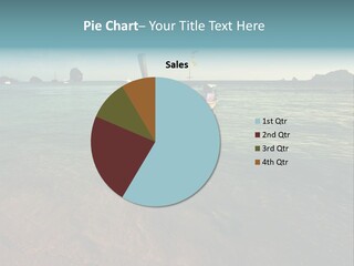 Coastline Holiday Water PowerPoint Template