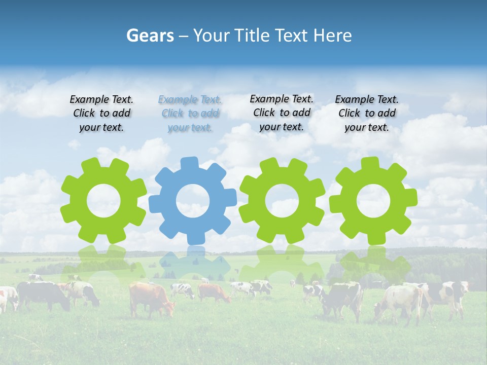 Lake Dusk Environmental PowerPoint Template