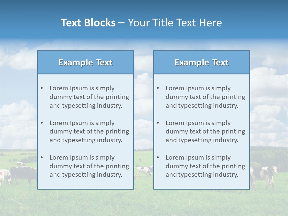 Lake Dusk Environmental PowerPoint Template