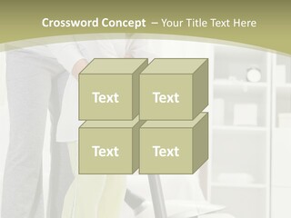 Hygiene Vacuum Female PowerPoint Template